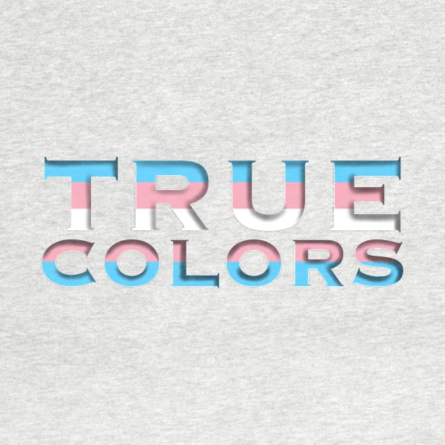 True Colors Transgender Pride Flag by QAFWarlock